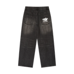 Vintage Wash Heavyweight Denim Jeans