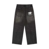 Vintage Wash Heavyweight Denim Jeans