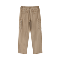 Cotton Elastic-Waist Cargo Pants