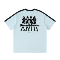 Unisex Colorblock Striped T-Shirt