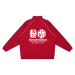 SV Reflection Striped Raglan Sleeve  Jacket