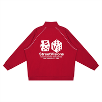 SV Reflection Striped Raglan Sleeve  Jacket