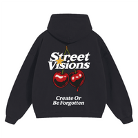 Unisex Cropped Drop Shoulder Heavyweight Oversized Hoodie(460GSM)