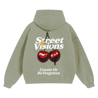 Unisex Cropped Drop Shoulder Heavyweight Oversized Hoodie(460GSM)