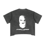 Raw Edge Snow Washed Boxy T-Shirt