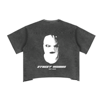 Raw Edge Snow Washed Boxy T-Shirt