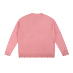 Vintage Washed Hand-Frayed Sweater