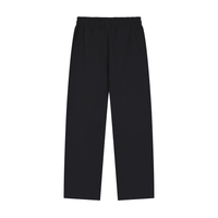 Solid Color Straight-Leg Sweatpants