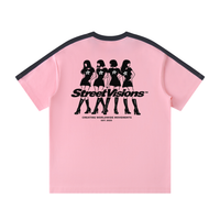 Unisex Colorblock Striped T-Shirt
