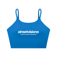 Spaghetti Strap Yoga Sports Bra