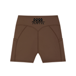 Women's High-Waisted Pocket Biker Shorts