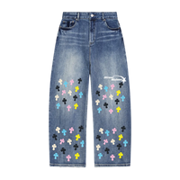 Sun Fade Heavyweight Denim Jeans