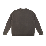 Vintage Washed Hand-Frayed Sweater