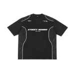 Contrast Piped Panel T-Shirt