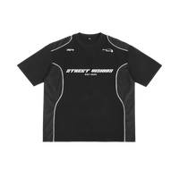 Contrast Piped Panel T-Shirt
