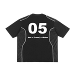Contrast Piped Panel T-Shirt