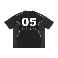 Contrast Piped Panel T-Shirt