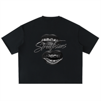 Washed Rolled Hem Half Sleeve T-Shirt