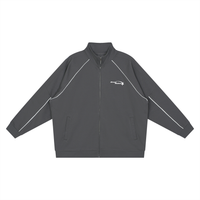 SV Reflection Striped Raglan Sleeve  Jacket