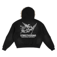 SV Heavy Weight Detachable Fur Hoodie