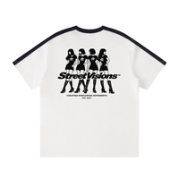 Unisex Colorblock Striped T-Shirt