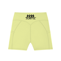 Women's High-Waisted Pocket Biker Shorts