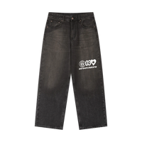 Vintage Wash Heavyweight Denim Jeans