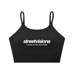 Spaghetti Strap Yoga Sports Bra