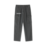 Cotton Elastic-Waist Cargo Pants